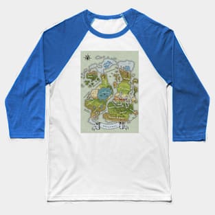 The World of Erionwel Baseball T-Shirt